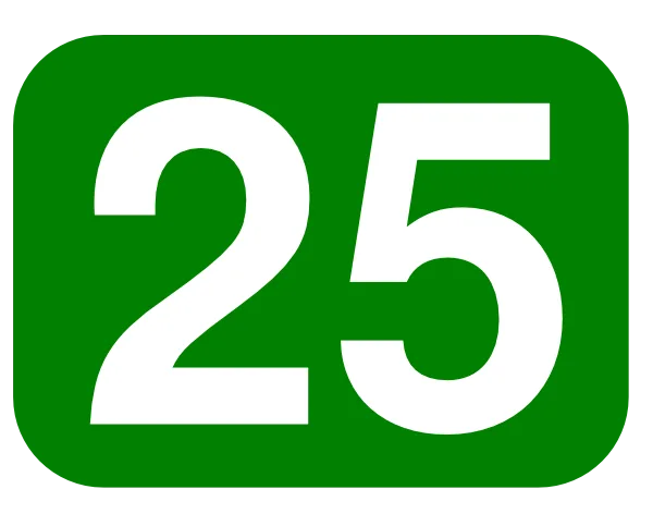 25 years