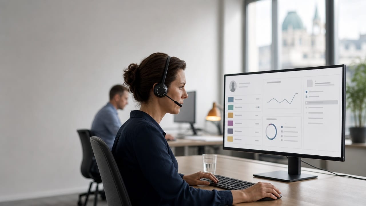 A 360-degree view of the customer, with their contracts, bills, and inquiries all in one place